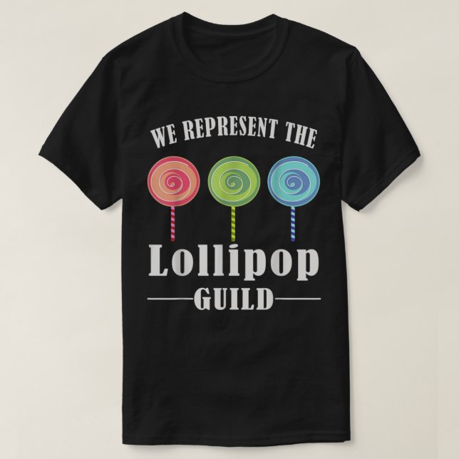 T-shirt Nous Représentons La Guilde Lollipop (Design devant)