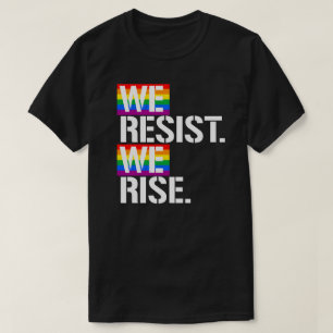 T-shirt Nous résistons Nous nous levons