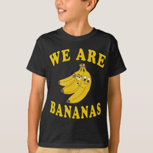 T-shirt Nous sommes Bananes Banana Famille Amusante Costum