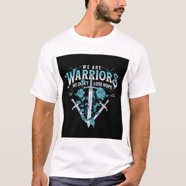 T-shirt "Nous sommes des guerriers" (Devant)
