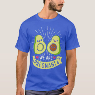 T-shirt Nous Sommes Enceintes Mamacado Avocado Futurs Pare