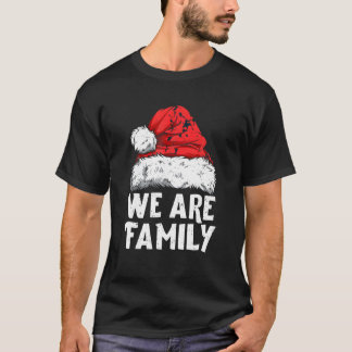 T-shirt Nous sommes famille Noël Correspondant Pyjamas Équ