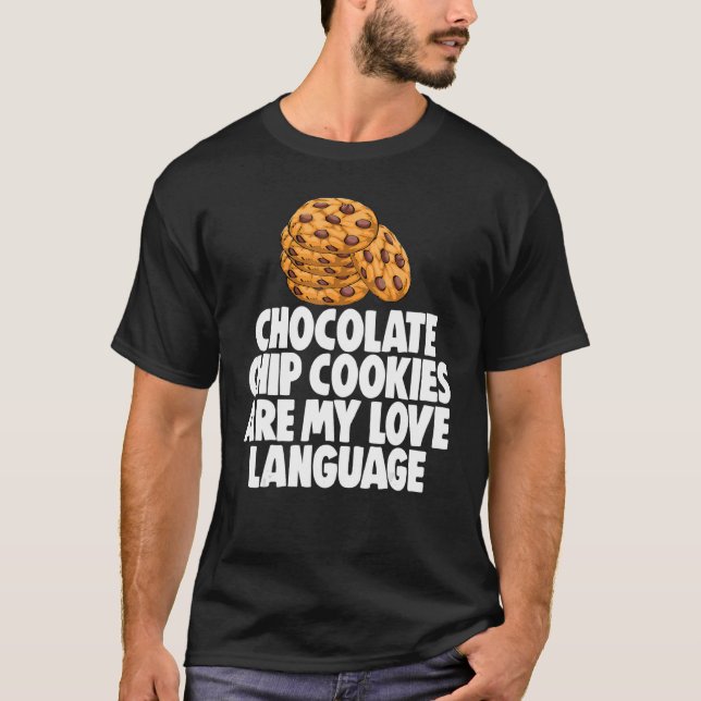 T-shirt Nous Sommes Juste Ici Pour Cookies Femmes Choco Ch (Devant)