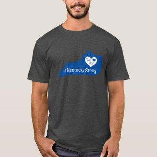 T-shirt Nous sommes KentuckyForte Silhouette d'État avec c
