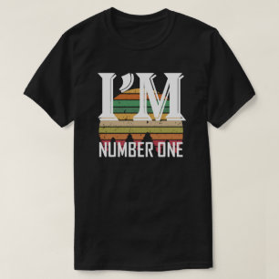 T-shirt nous sommes le numéro un, je suis le champion