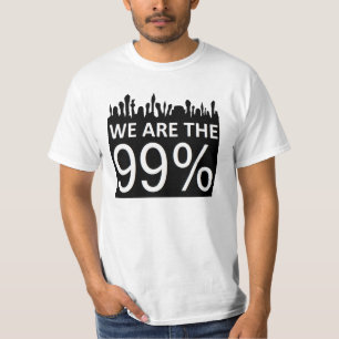T-shirt Nous sommes les 99% - occupez Wall Street