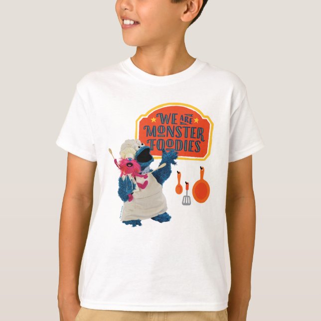 T-shirt Nous sommes les gourmands du monstre (Devant)