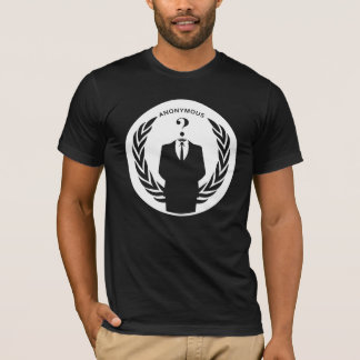 T-shirt Nous sommes logo anonyme