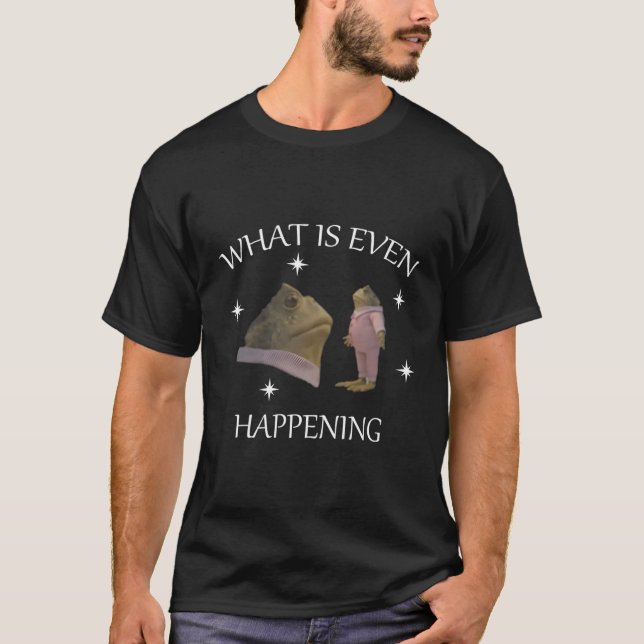 T-shirt Nous Sommes Même En Train D'Arriver À La Grenouill (Devant)