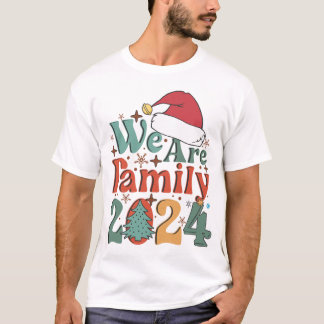 T-shirt Nous sommes Noël de famille 2024