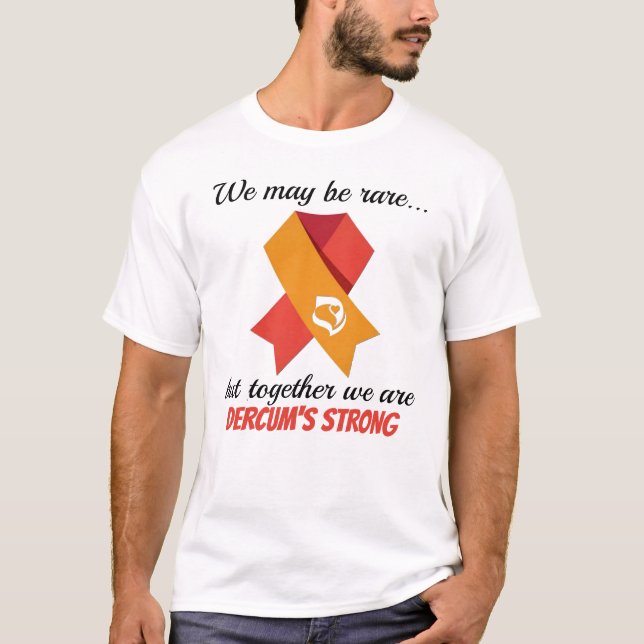 T-shirt Nous sommes peut-être rares mais ensemble nous som (Devant)
