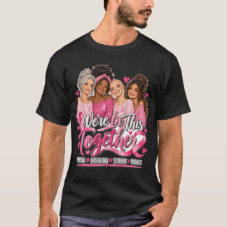 T-shirt Nous sommes tous ensemble pour la course de sensib