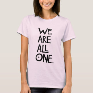 T-shirt NOUS SOMMES TOUS UN- Dames Tee Bio (Munies)