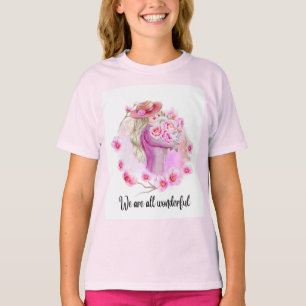 T-shirt Nous sommes toutes de merveilleuses filles