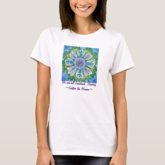 T-shirt Nous sommes toutes les déesses, dansant
