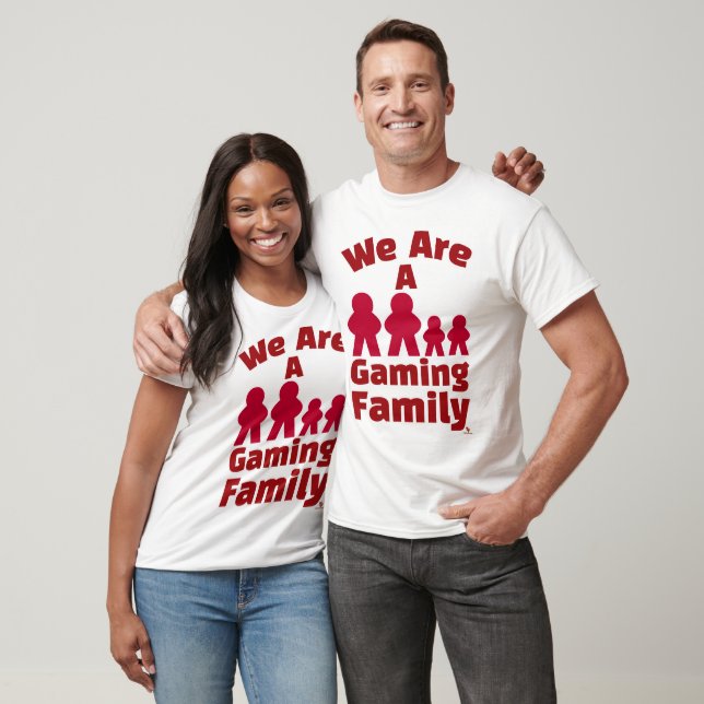 T-shirt Nous Sommes Une Famille De Jeux Amusants Meeple Ar (Unisexe)