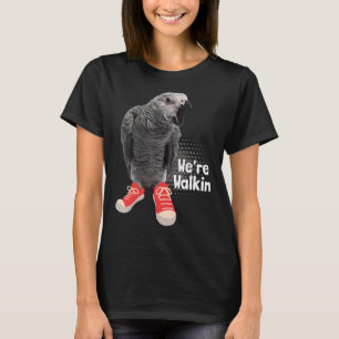 T-shirt Nous sommes Walkin Parrot Animal Whisperer Zookeep