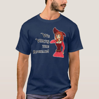 T-shirt Nous voulons la rousse