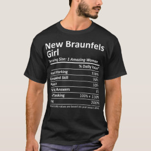 T-shirt NOUVEAU BRAUNFELL TX TEXAS Funny City Home Roots U