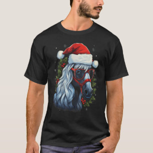 T-shirt Nouveau cadeau de Noël de poney de New Forest drôl