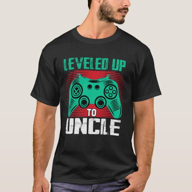 T-shirt Nouveau Cadeau Oncle Lancé À Oncle (Devant)