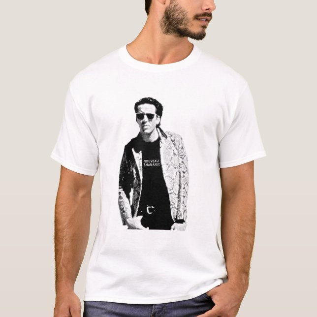 T-shirt Nouveau Cage Shamanic Snakeskin (Devant)