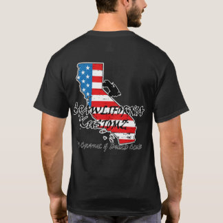 T-shirt Nouveau drapeau de chemise de Crawlifornia Kustomz