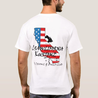 T-shirt Nouveau drapeau de chemise de Crawlifornia Kustomz