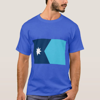 T-shirt Nouveau drapeau de l'État du Minnesota