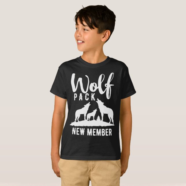 T-shirt Nouveau graphique de région sauvage de membre de (Devant entier)