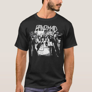 T-shirt Nouveau groupe de début Maid Vintage Rock Music