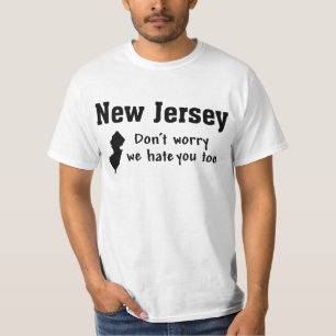 T-SHIRT NOUVEAU JERSEY 'NE T'INQUIÈTE PAS, NOUS VOUS DÉT