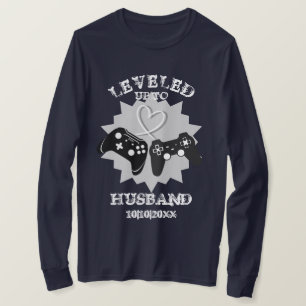 T-shirt Nouveau Mari amusant Gamer personnalisé