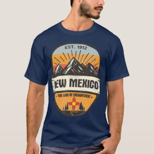 T-shirt Nouveau-Mexique Le Pays D'Enchantement Vintage Ret
