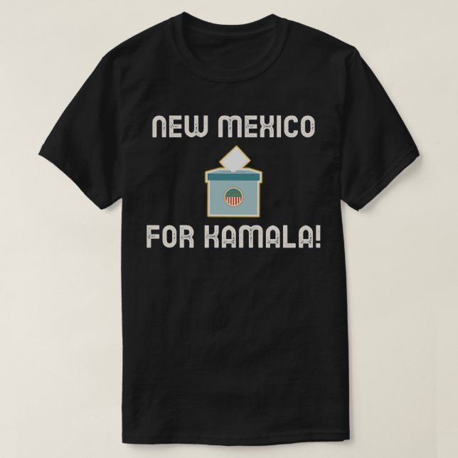 T-shirt Nouveau-Mexique pour Kamala 1 (Design devant)