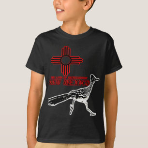 T-shirt Nouveau-Mexique Roadrunner Land of Enchantment Zia