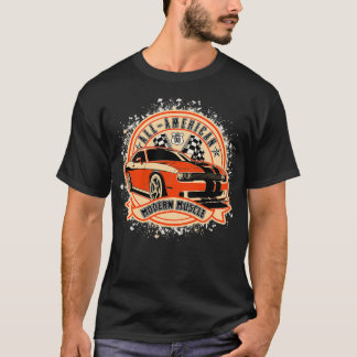 T-shirt Nouveau Muscle de l'école - Muscle moderne voiture