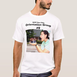 T-shirt Nouveau Paltz groupe #9 d'orientation de SUNY