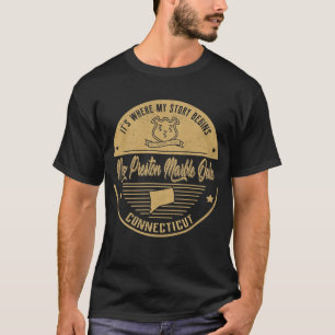 T-shirt Nouveau Preston Marble Dale Connecticut C'est là q