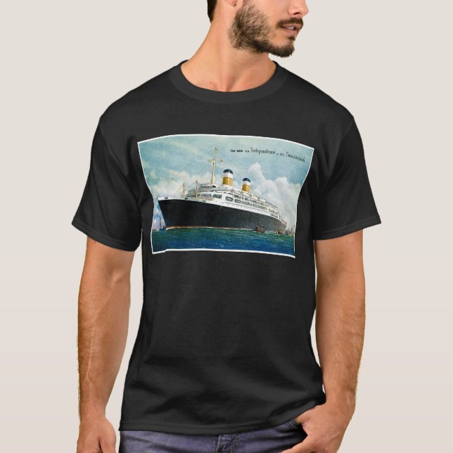 T-shirt Nouveau S.S. Independence et S.S. Constitution (Devant)