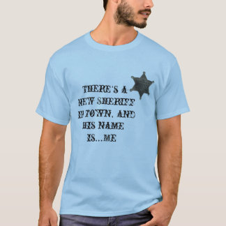 T-shirt Nouveau shérif
