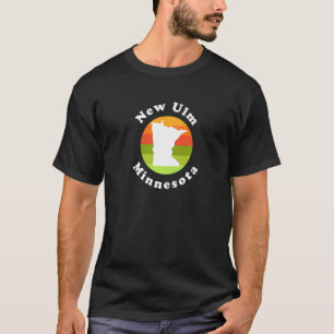 T-shirt Nouveau Ulm Minnesota extérieur Sunrise MN Souveni