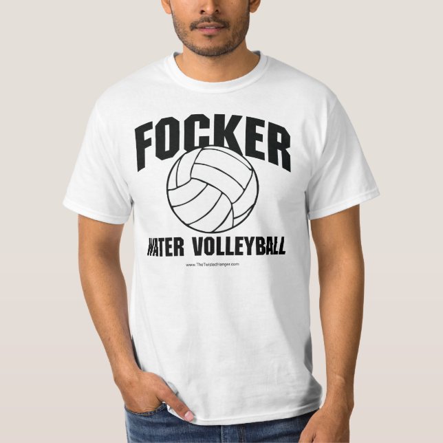 T-SHIRT NOUVEAU ! VOLLEYBALL DE L'EAU DE FOCKER (Devant)