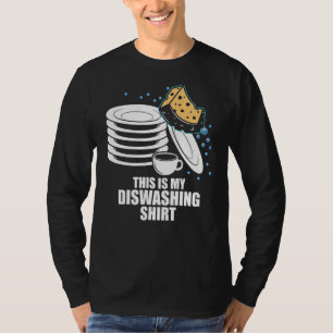 T-shirt Nouveauté C'Est Mon Lave-Vaisselle Nettoyant Helpe