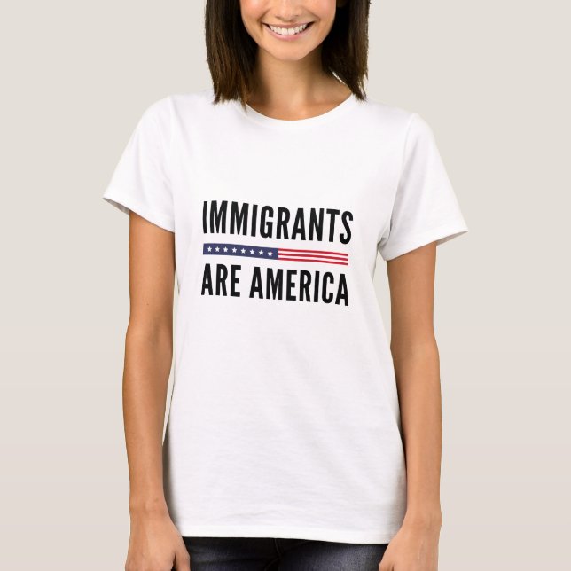 T-shirt Nouveaux arrivants (Devant)
