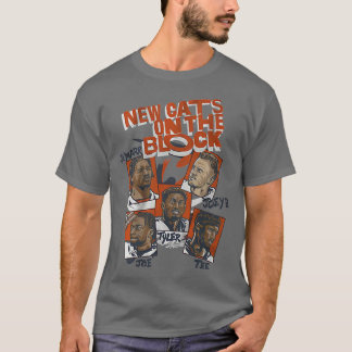 T-shirt Nouveaux chats sur le bloc