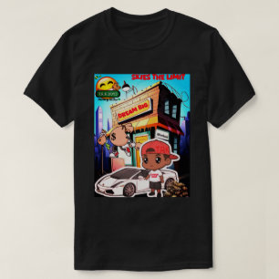 T-shirt Nouveaux T.R.K Skies The Limit Cartoon Swag Tees