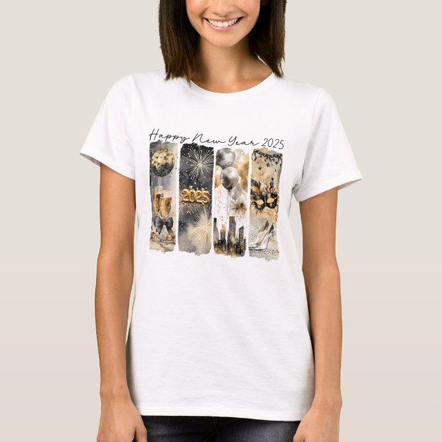 T-shirt Nouvel an 2025 (Devant)