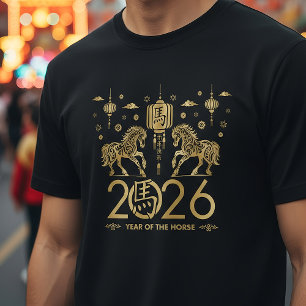 T-shirt Nouvel an chinois du Fire Horse 2026
