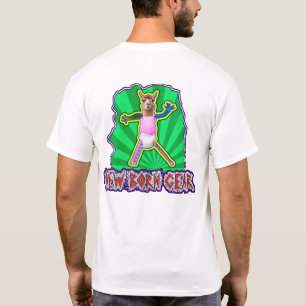 T-shirt Nouvel Engin (Image Llama) - Blanc